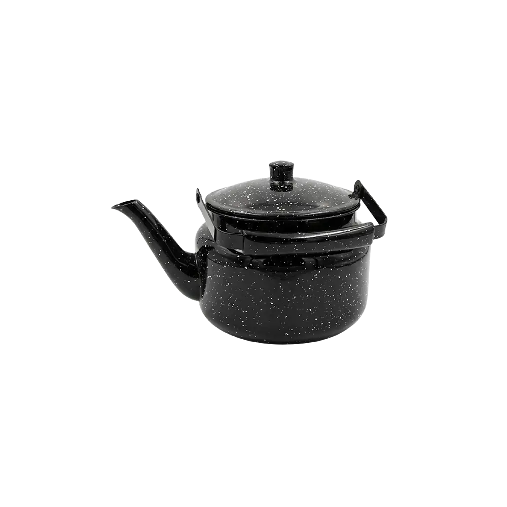 Classic 1.5L Black Granite Enamel Tea Kettle