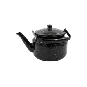 Classic 2L Black Granite Enamel Tea Kettle