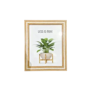 Classic Silver Textured Photo Frame 15x20 cm