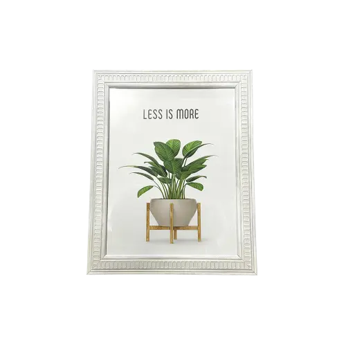 Classic-White-Textured-Photo-Frame-20x25-cm Classic White Textured Photo Frame 20x25 cm