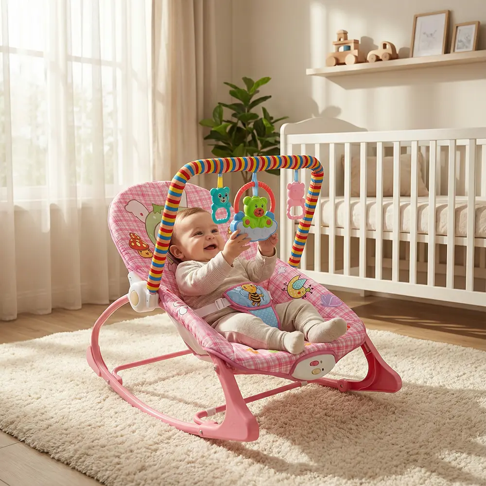Colorful Baby Rocker for Girls1