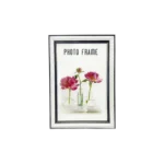 Decorative White Frame with Black Inner Border 20×25 cm