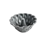 Dosthoff 25.8x25.8x10 cm Gray Granite Non Stick Bundt Cake Pan
