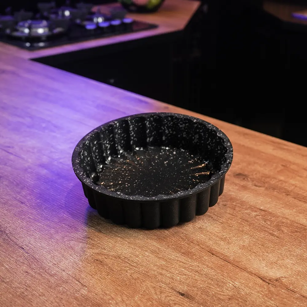 Dosthoff-26-cm-Black-Granite-Non-Stick-Bundt-Cake-Pan1 Dosthoff 26 cm Black Granite Non Stick Bundt Cake Pan1
