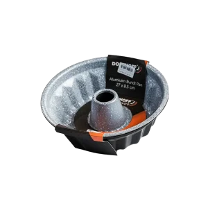 Dosthoff Premium Aluminum Bundt Cake Pan 27x8.5 cm Marble Coating