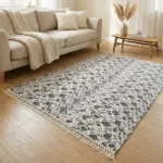 Dual-Side-160x250cm-Stone-Style-Dark-Grey-&-White-Carpet Dual Side 160x250cm Stone Style Dark Grey & White Carpet