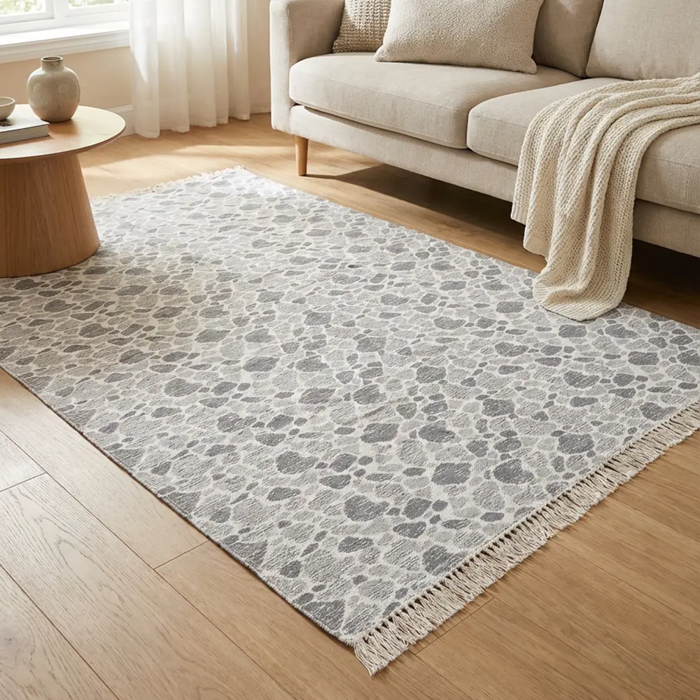 Dual-Side-160x250cm-Stone-Style-Grey-&-White-Carpet1 Dual Side 160x250cm Stone Style Grey & White Carpet1