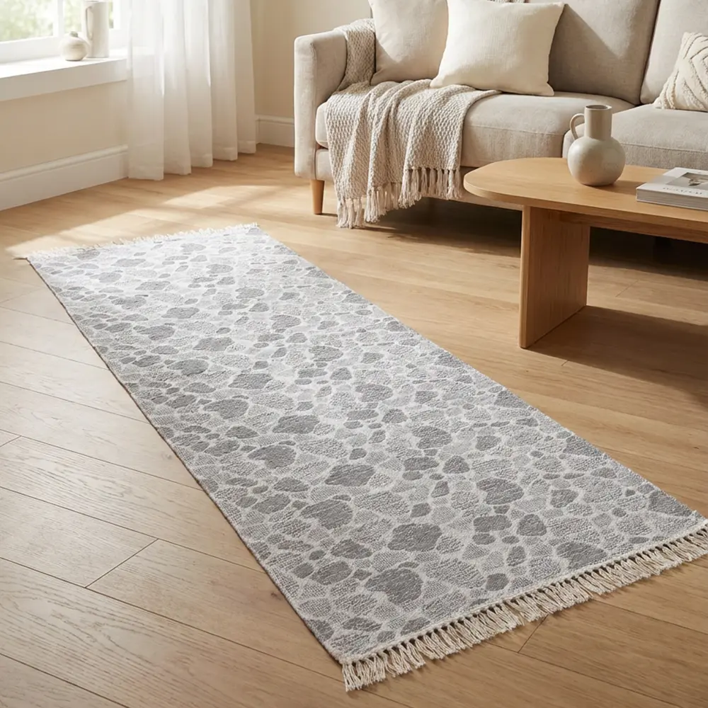 Dual-Side-200x80cm-Stonecraft-Gray-&-White-Carpet Dual Side 200x80cm Stonecraft Gray & White Carpet