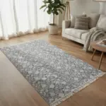 Dual Side 215x140cm Stonecraft Gray & White Carpet