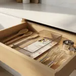 Emhouse 30.8x15.4x6cm Clear Modular Fridge Organizer1