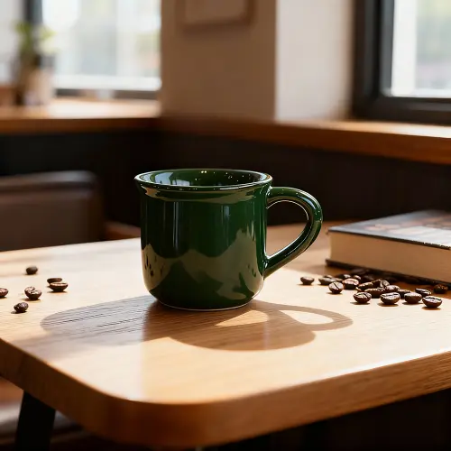 Forest Green Coffee Cup1
