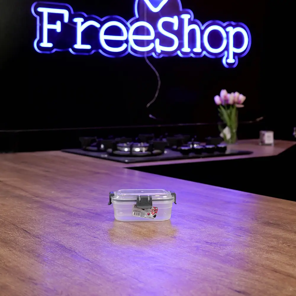 Freshlife 0.3L Trasparent Grey Storage Box1