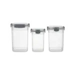 Freshlife 3Pcs Classy Square Storage Boxes Set