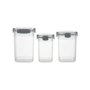 Freshlife 3Pcs Classy Square Storage Boxes Set