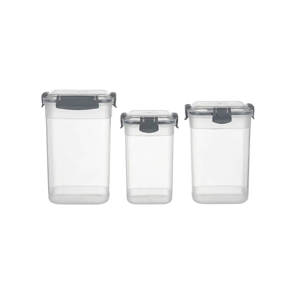 Freshlife 3Pcs Classy Square Storage Boxes Set