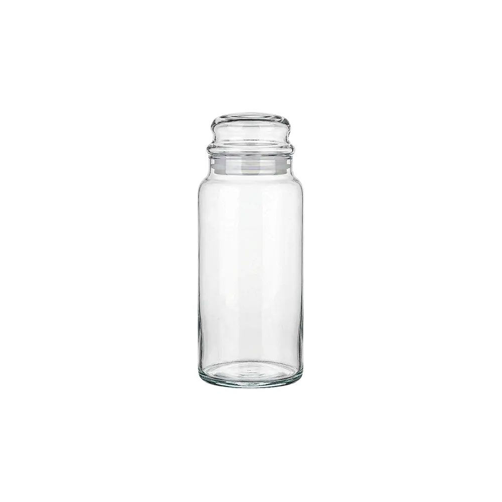 Glass-Storage-1.4L-Jar-with-Airtight-Press-Lid Glass Storage 1.4L Jar with Airtight Press Lid