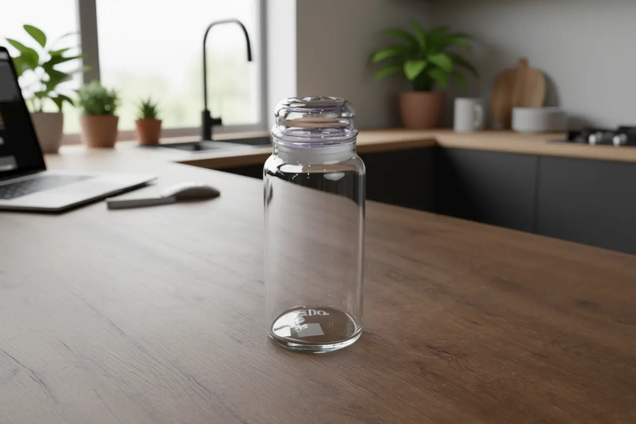 Glass-Storage-1.4L-Jar-with-Airtight-Press-Lid1 Glass Storage 1.4L Jar with Airtight Press Lid1