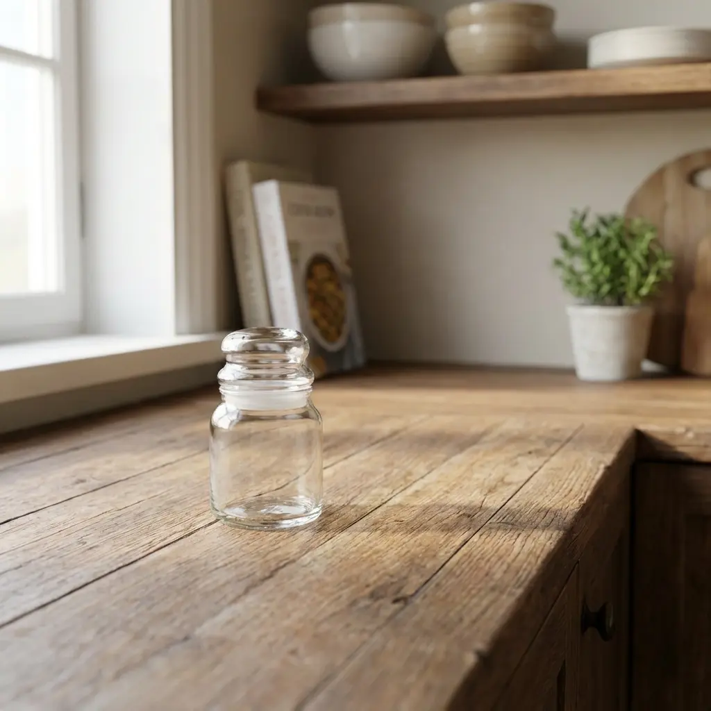 Glass Storage 290 ml Jar with Airtight Press Lid1