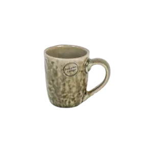 Handcrafted Green Rustic Cup