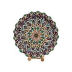 Handmade 30cm Mandala Design Colored Plate