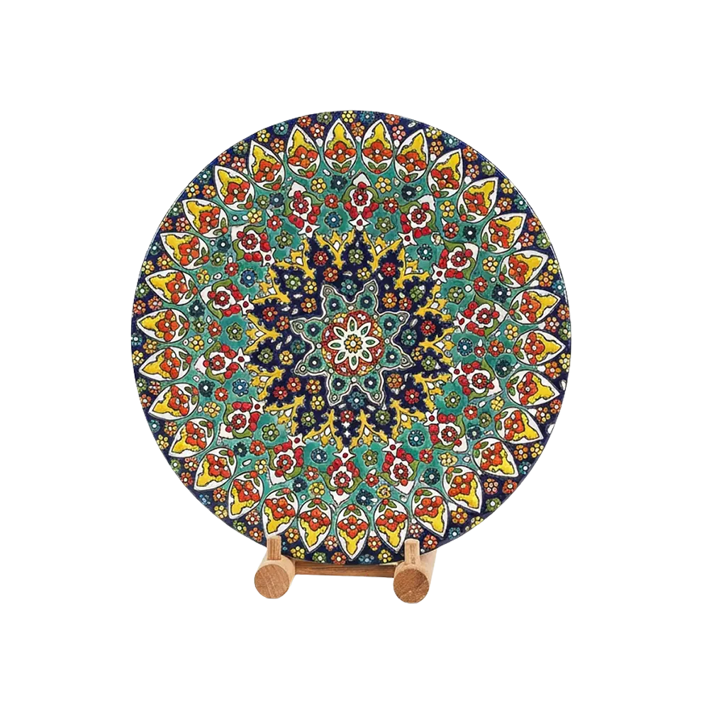 Handmade 30cm Mandala Design Plate