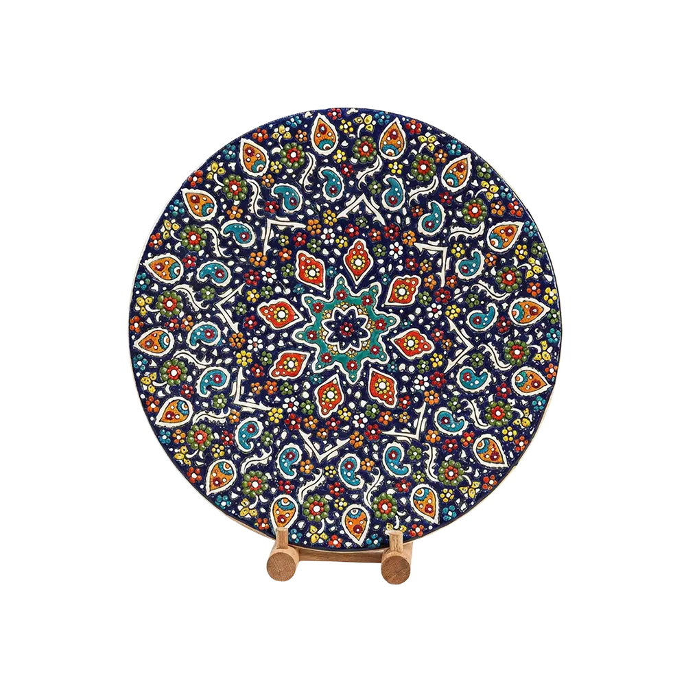 Handmade 35cm Mandala Design Bowl