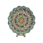 Handmade 35cm Mandala Design Colored Plate