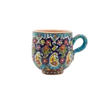 Handmade-Floral-Pattern-Blue-Mug Handmade Floral Pattern Blue Mug
