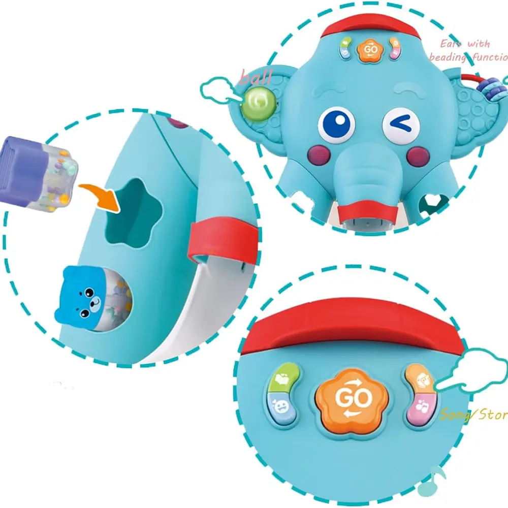 Happy Elephant Ball Popper4