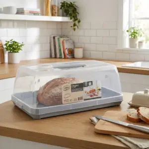 Hobby Life Elegant Cake Gray Storage & Carry Box with Handle1