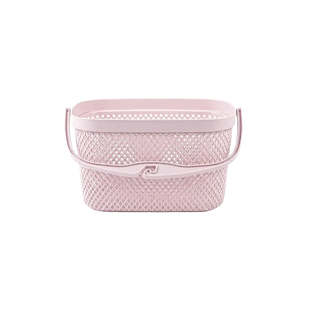 Hobby Life Rattan 3L Pink Basket for laundry tweezers