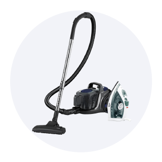 Irons, Steamers, and Vacuum Cleaners