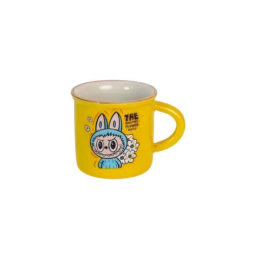 Labubu-Yellow-Coffee-Cup Labubu Yellow Coffee Cup