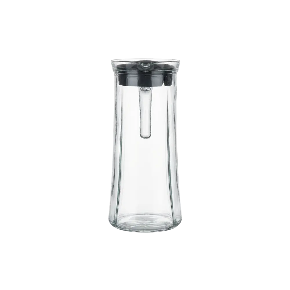 Lav 1.4L Glass Jug with Dark Grey Lid