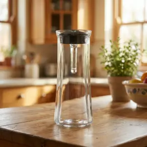 Lav 1.4L Glass Jug with Dark Grey Lid1