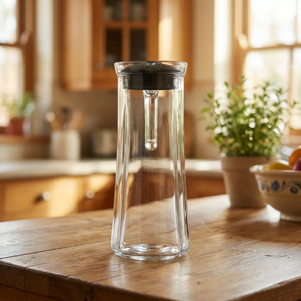 Lav 1.4L Glass Jug with Dark Grey Lid1