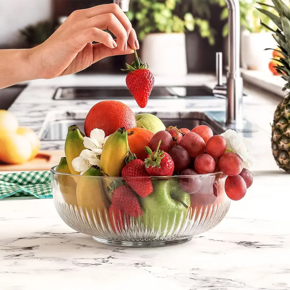 Lav 2.6L Tokyo Glass Salad Bowl1