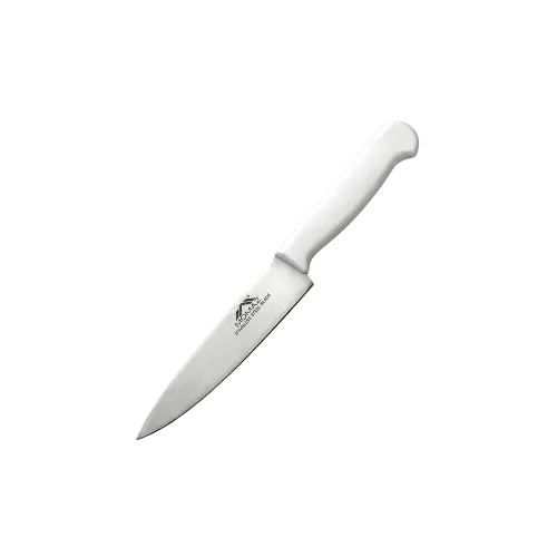 MOMAZ 6 Meat Knife Stainless Steel Blade with a White Handle