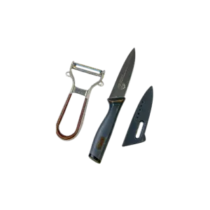 MOMAZ Shine & Sharp Paring & Peeling Set Brown