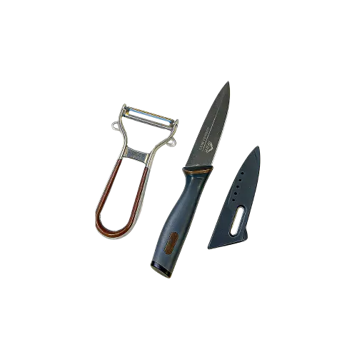 MOMAZ-Shine-&-Sharp-Paring-&-Peeling-Set-Brown MOMAZ Shine & Sharp Paring & Peeling Set Brown