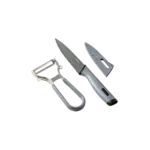 MOMAZ Shine & Sharp Paring & Peeling Set Gray