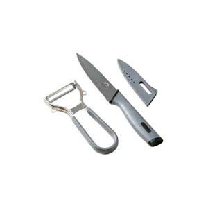 MOMAZ Shine & Sharp Paring & Peeling Set Gray