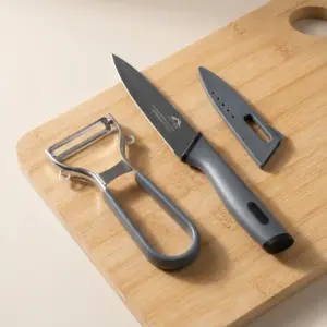 MOMAZ Shine & Sharp Paring & Peeling Set Gray1