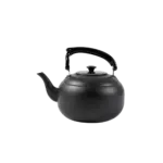Matte Black 1.5L Enamel Tea Kettle