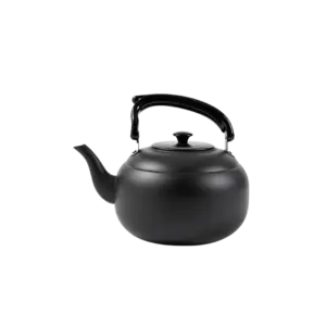Matte Black 1.5L Enamel Tea Kettle