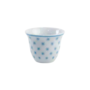 Momaz 12pcs Modern Blue Star Coffee Cup