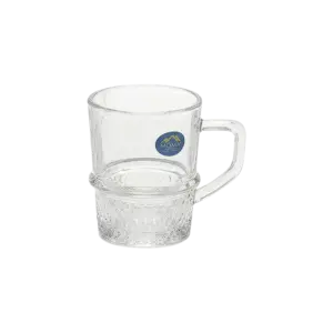 Momaz 12pcs Royal Series Clear Tea Cups Set