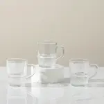 Momaz 12pcs Royal Series Clear Tea Cups Set1