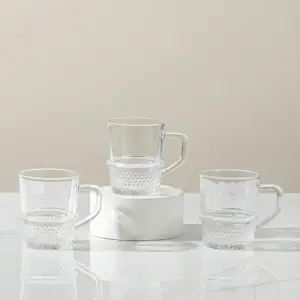 Momaz 12pcs Royal Series Clear Tea Cups Set1