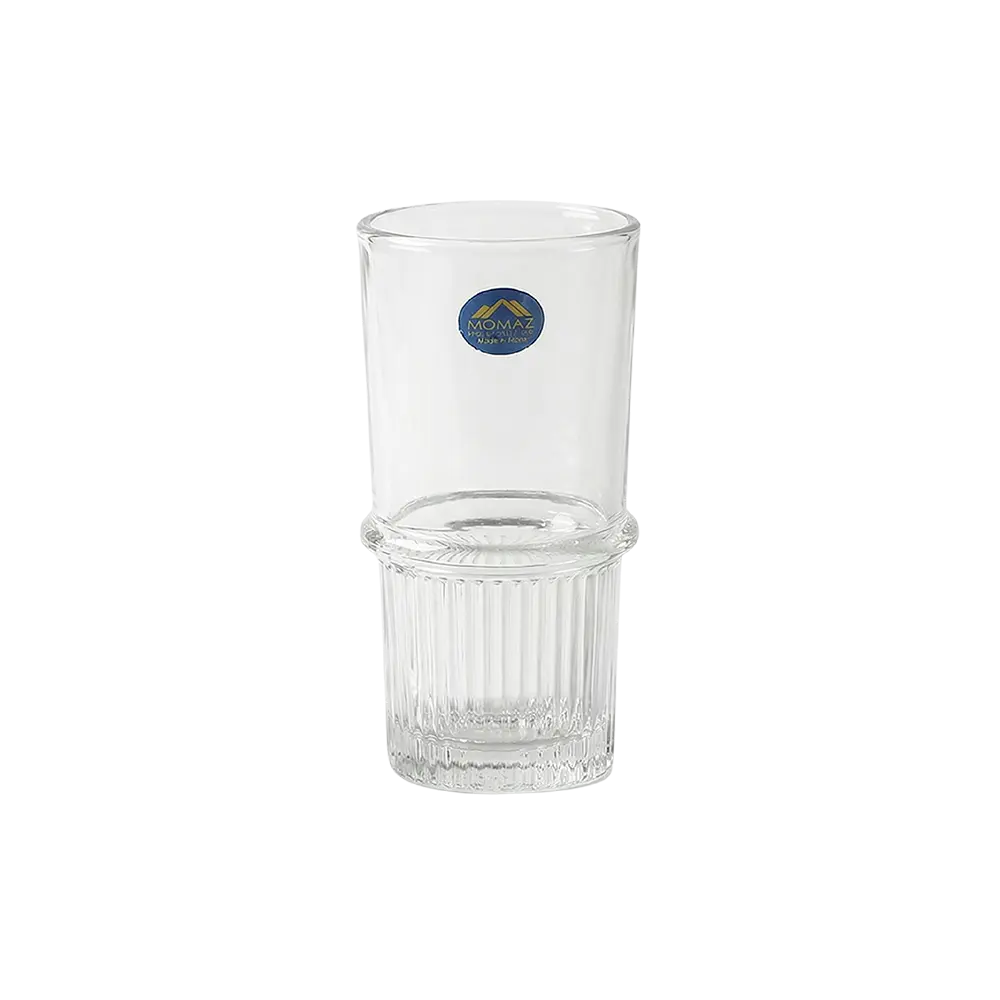 Momaz 12pcs Royal Series Clear Withdraw Tumbler Cups Set